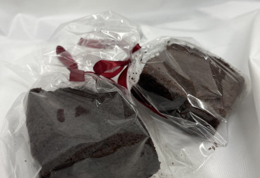 Брауни с шоколад и череши