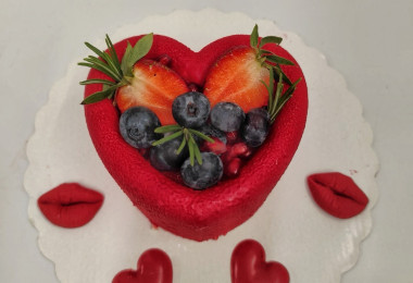 Торта "Сърце"